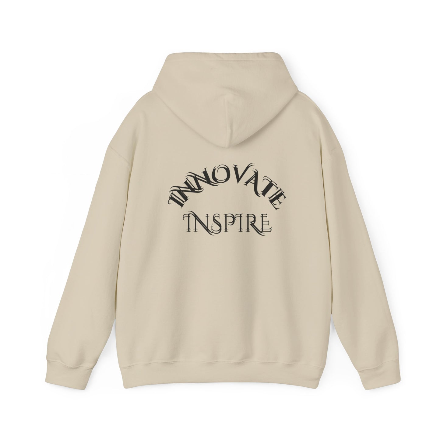 Saying: Hooded Sweatshirt: Innovate Inspire