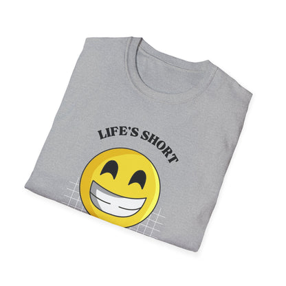 Witty Sayings: Life's Short, Simle while you still have teeth