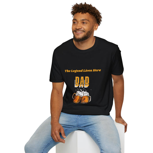 Father's Day T-Shirt: DAD: The Legend Lives Here