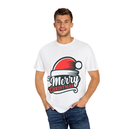 Santa Hat Holiday Vibes Tee