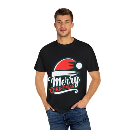 Santa Hat Holiday Vibes Tee