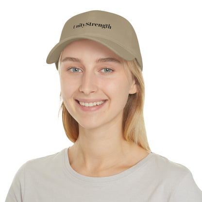 Low Profile Baseball Cap: Social Justice UNITY STRENGTH