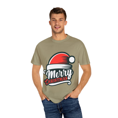 Santa Hat Holiday Vibes Tee