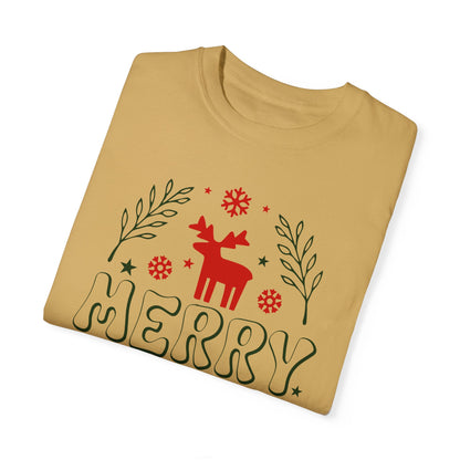 Merry Christmas Reindeer Tee