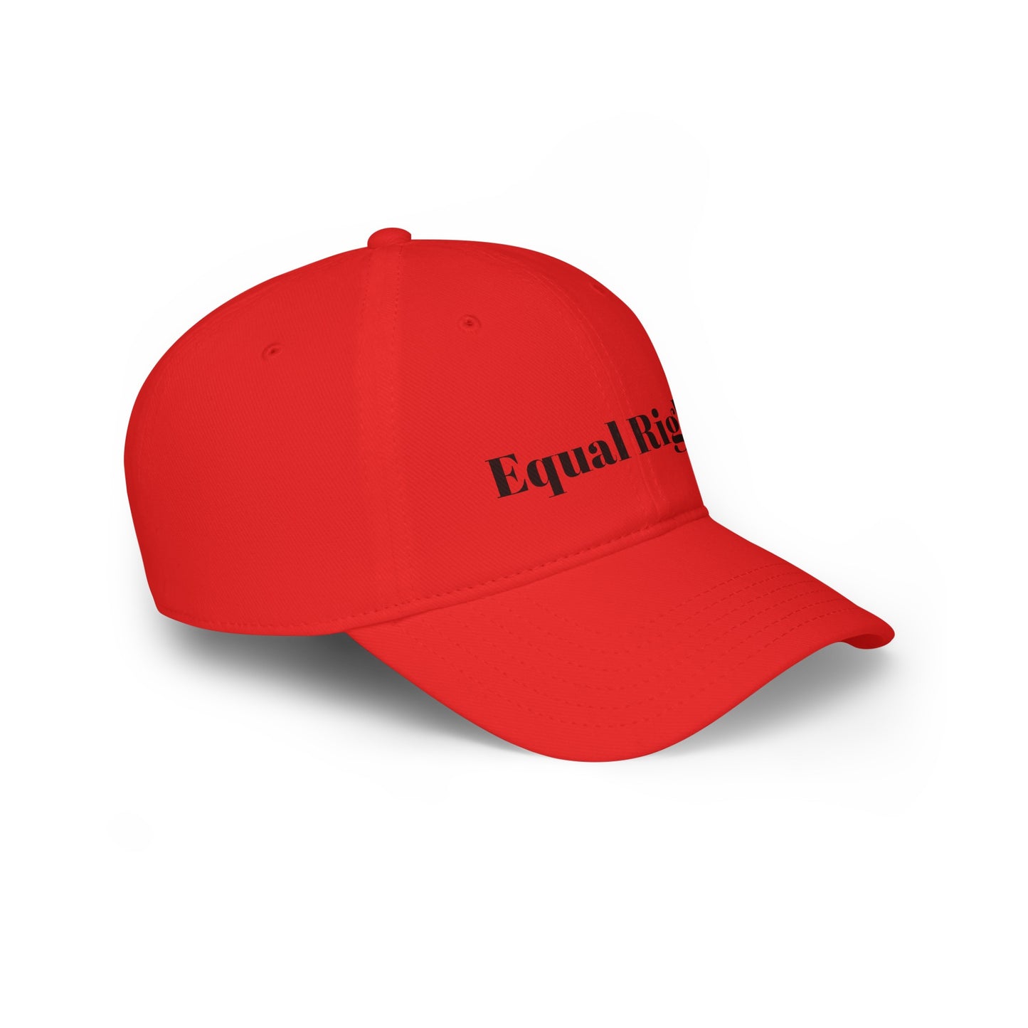 Low Profile Baseball Cap: Social Justice EQUAL RIGHTS