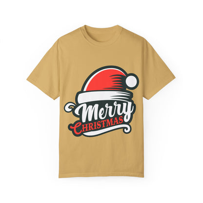 Santa Hat Holiday Vibes Tee