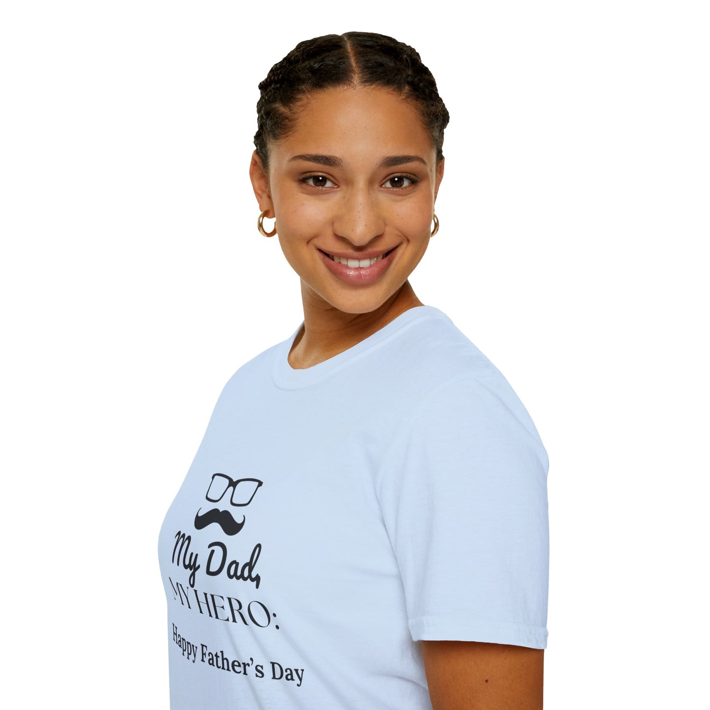 Father's Day T-Shirt: My Dad, My Hero: Happy Father's Day