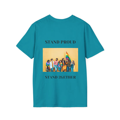 PRIDE Month T-Shirt: Stand Proud, Stand 2gether