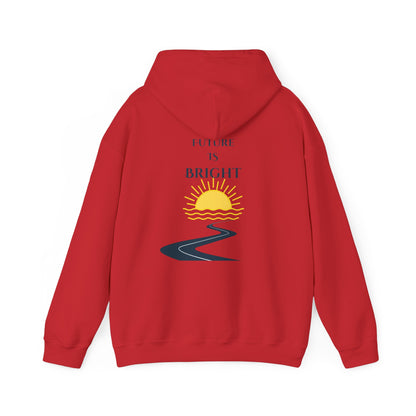 Sayings: Hooded Sweatshirt: Future Is Bright