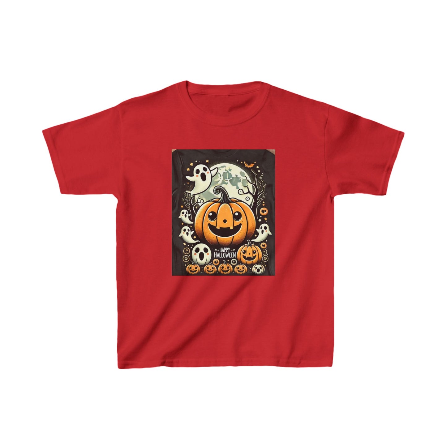 Kids Heavy Cotton™ Tee:  Halloween