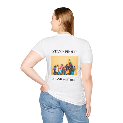 PRIDE Month T-Shirt: Stand Proud, Stand 2gether