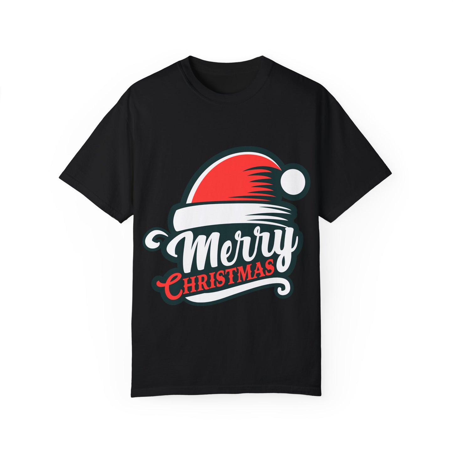 Santa Hat Holiday Vibes Tee