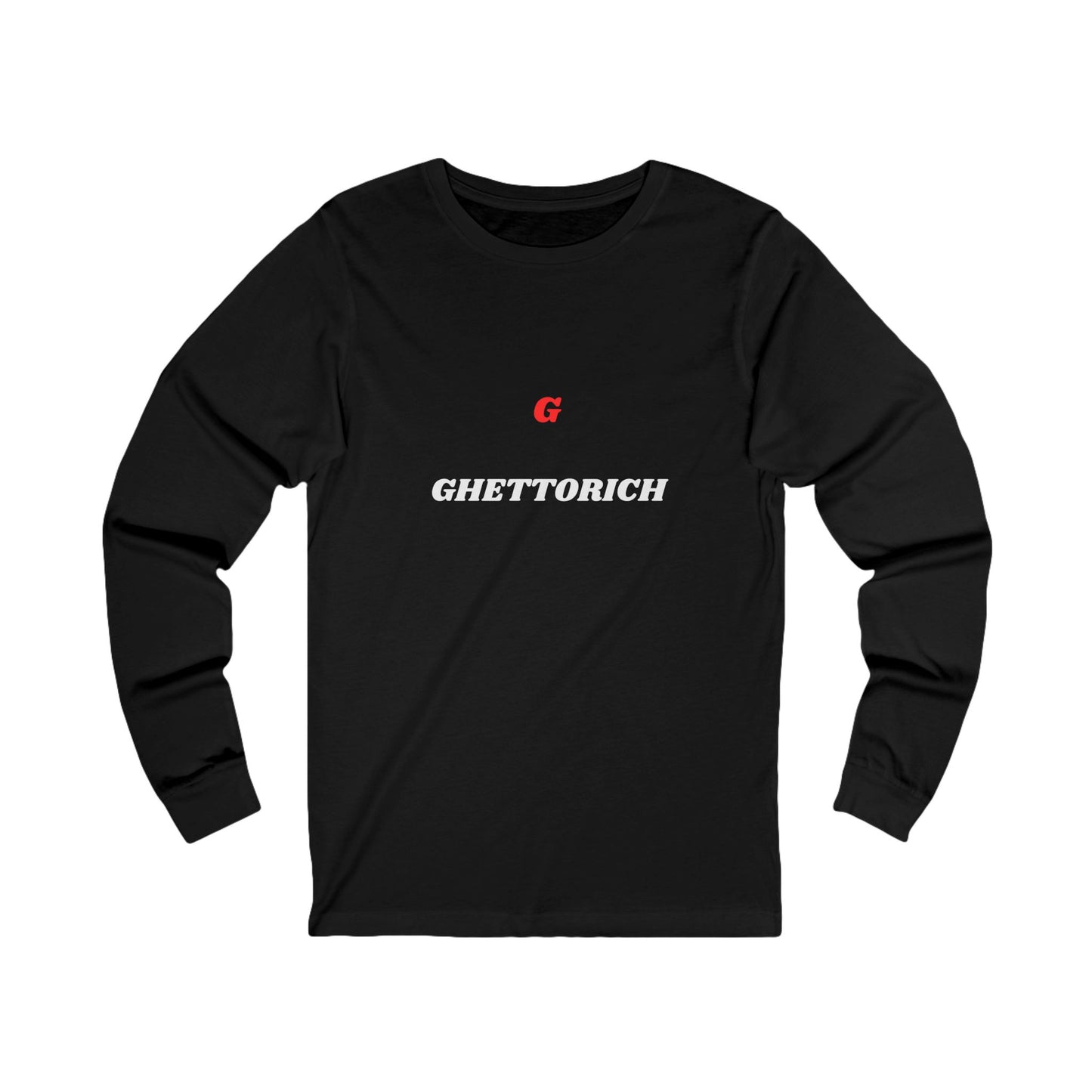 Unisex Jersey Long Sleeve Tee: G Series RICH