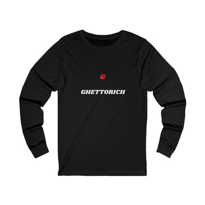 Unisex Jersey Long Sleeve Tee: G Series RICH