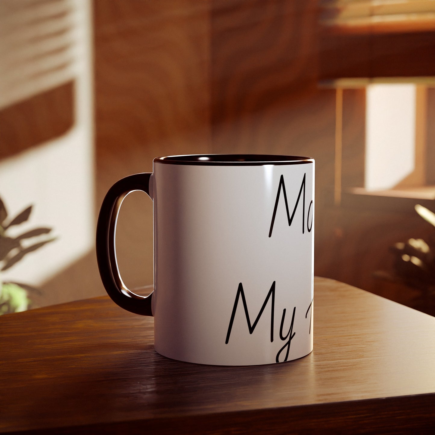 Accent Mugs, 11oz Mom, My Hero