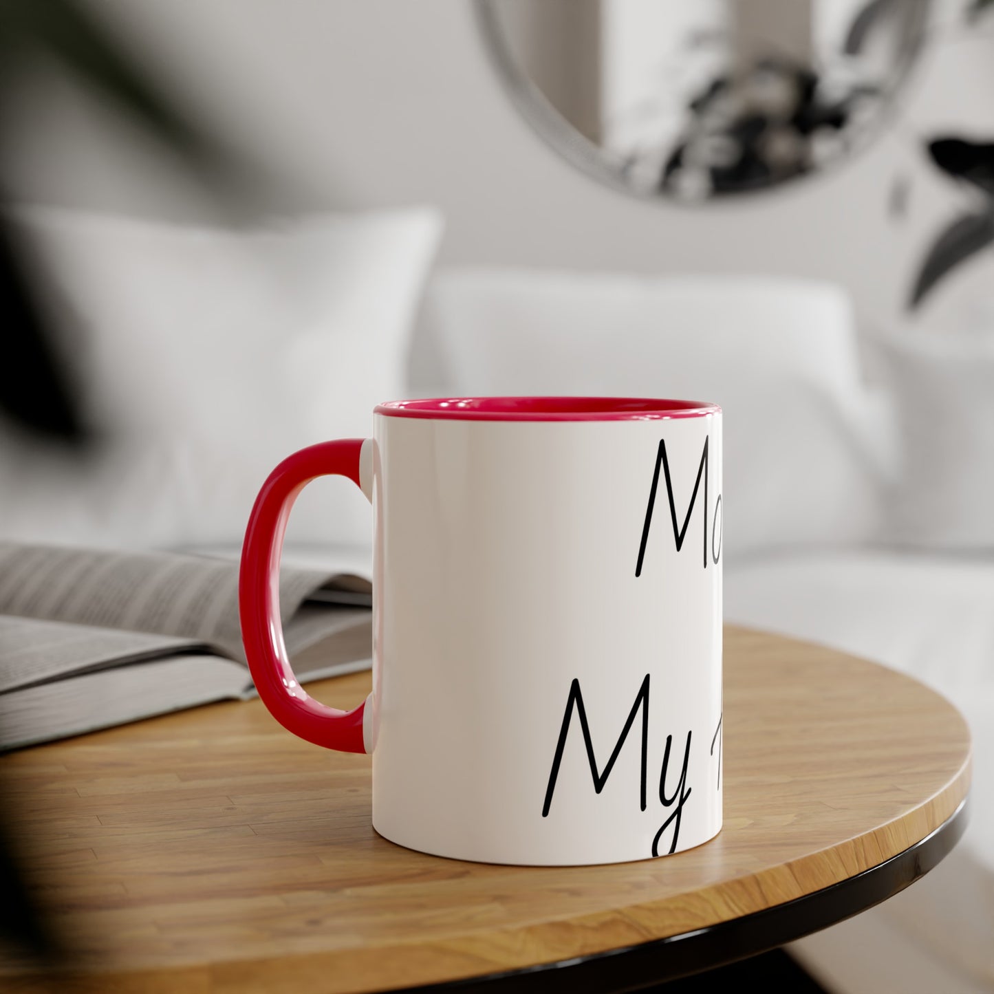 Accent Mugs, 11oz Mom, My Hero