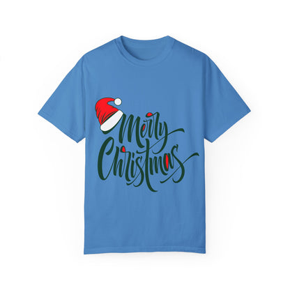 Merry Christmas Santa Hat Tee