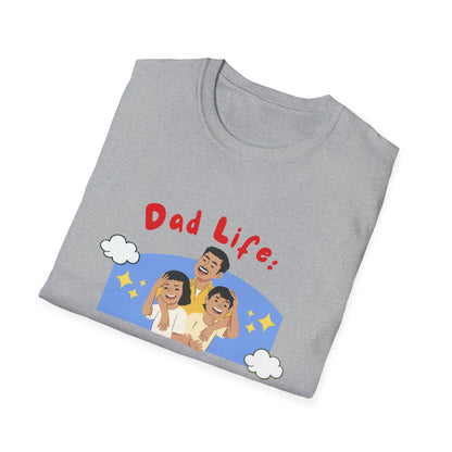 Father's Day T-Shirt: Dad Life: Where Love Knows No Limits