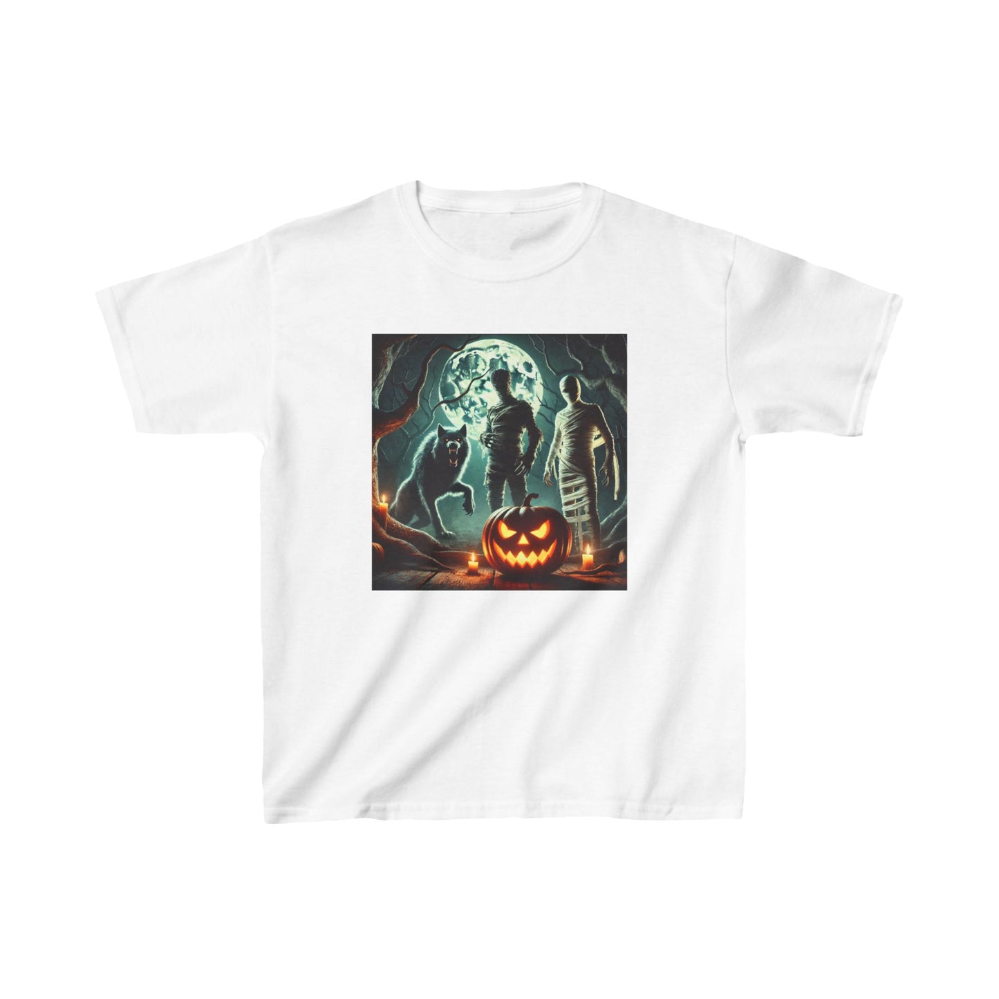 Kids Heavy Cotton™ Tee: Halloween