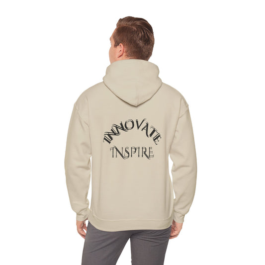 Saying: Hooded Sweatshirt: Innovate Inspire