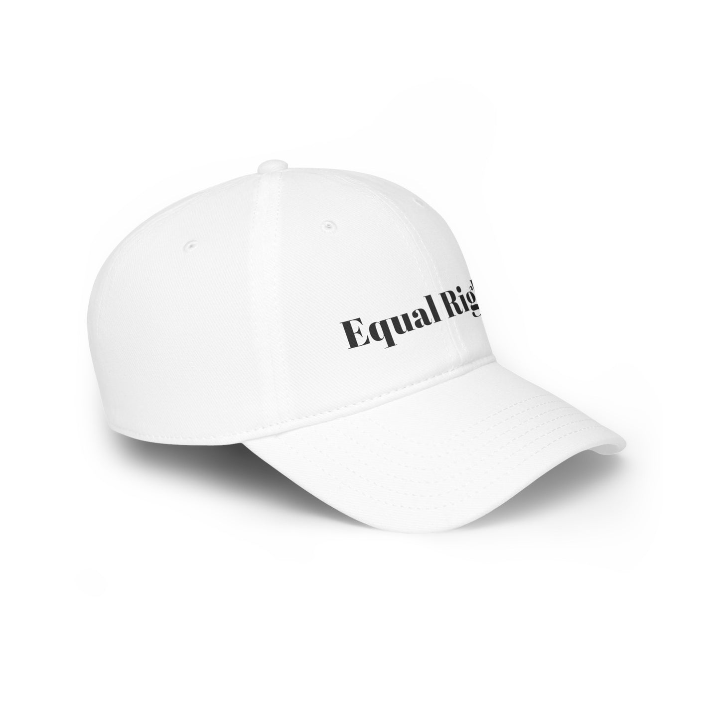 Low Profile Baseball Cap: Social Justice EQUAL RIGHTS