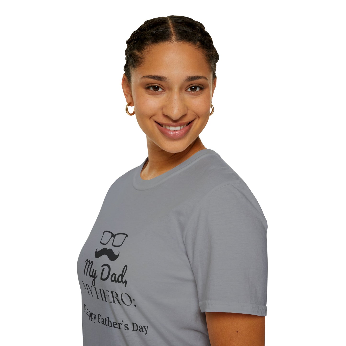 Father's Day T-Shirt: My Dad, My Hero: Happy Father's Day