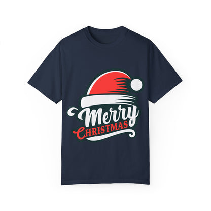 Santa Hat Holiday Vibes Tee