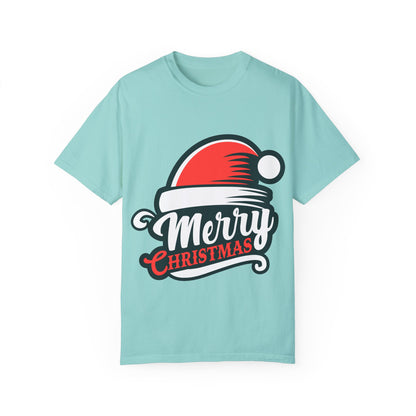 Santa Hat Holiday Vibes Tee