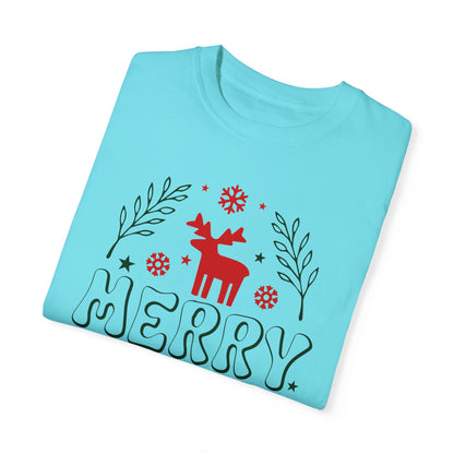 Merry Christmas Reindeer Tee