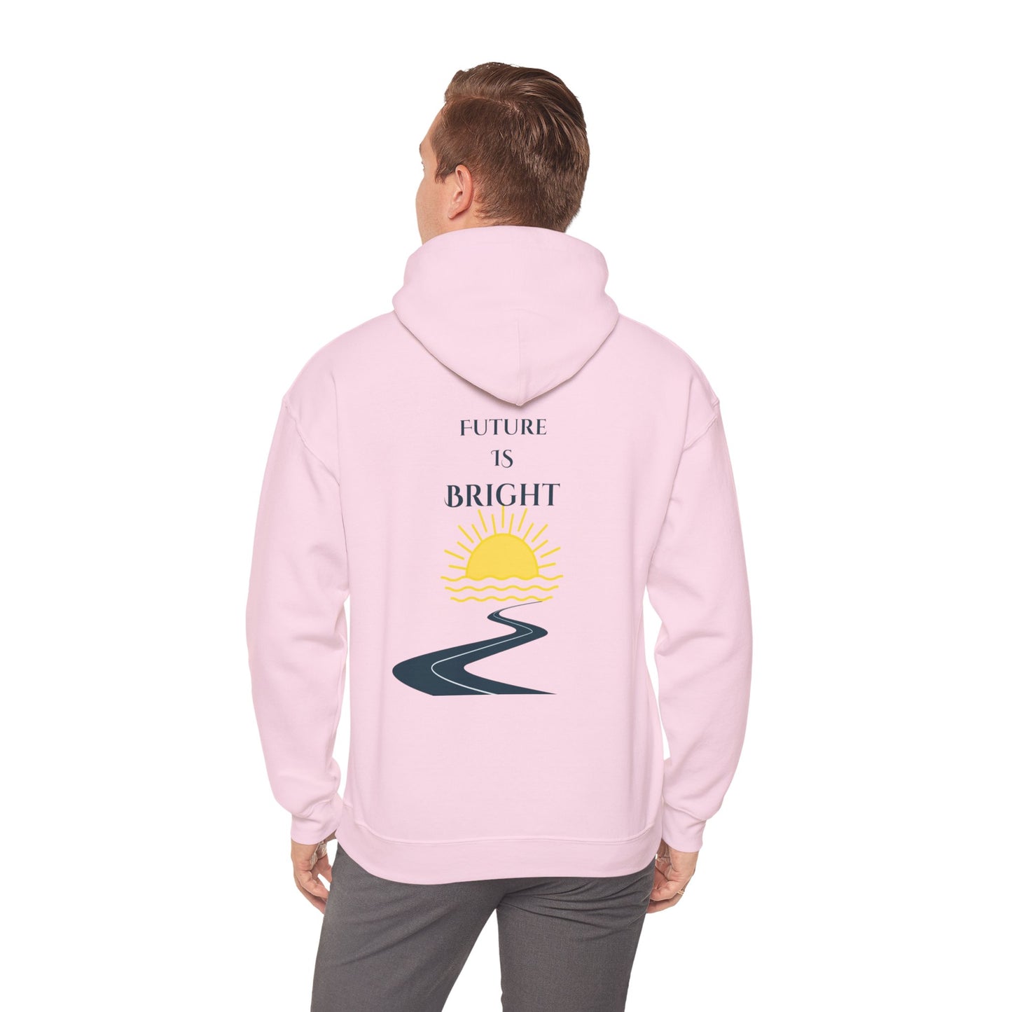 Sayings: Hooded Sweatshirt: Future Is Bright