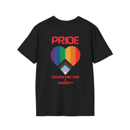 PRIDE MONTH T-Shirt: PRIDE: Celebrating LOVE & DIVERSITY