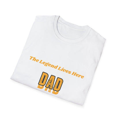 Father's Day T-Shirt: DAD: The Legend Lives Here