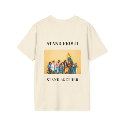 PRIDE Month T-Shirt: Stand Proud, Stand 2gether