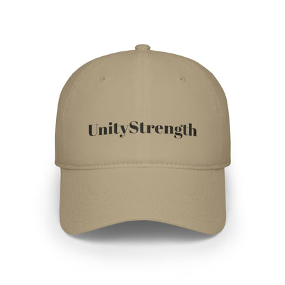 Low Profile Baseball Cap: Social Justice UNITY STRENGTH