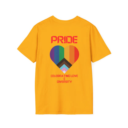 PRIDE MONTH T-Shirt: PRIDE: Celebrating LOVE & DIVERSITY