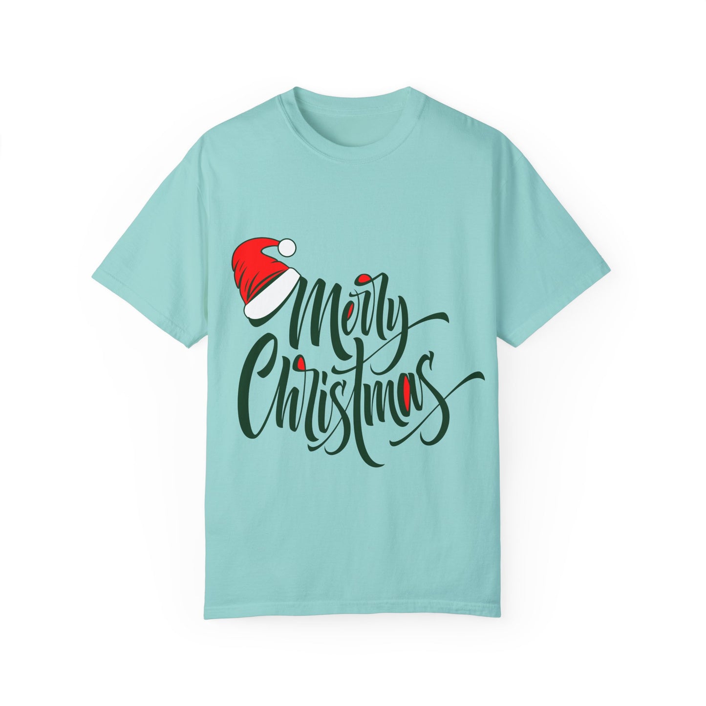 Merry Christmas Santa Hat Tee