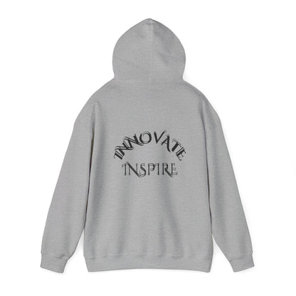 Saying: Hooded Sweatshirt: Innovate Inspire