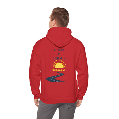 Sayings: Hooded Sweatshirt: Future Is Bright