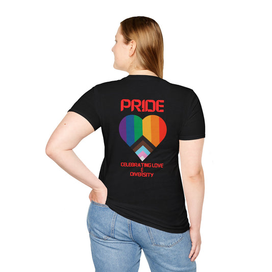 PRIDE MONTH T-Shirt: PRIDE: Celebrating LOVE & DIVERSITY