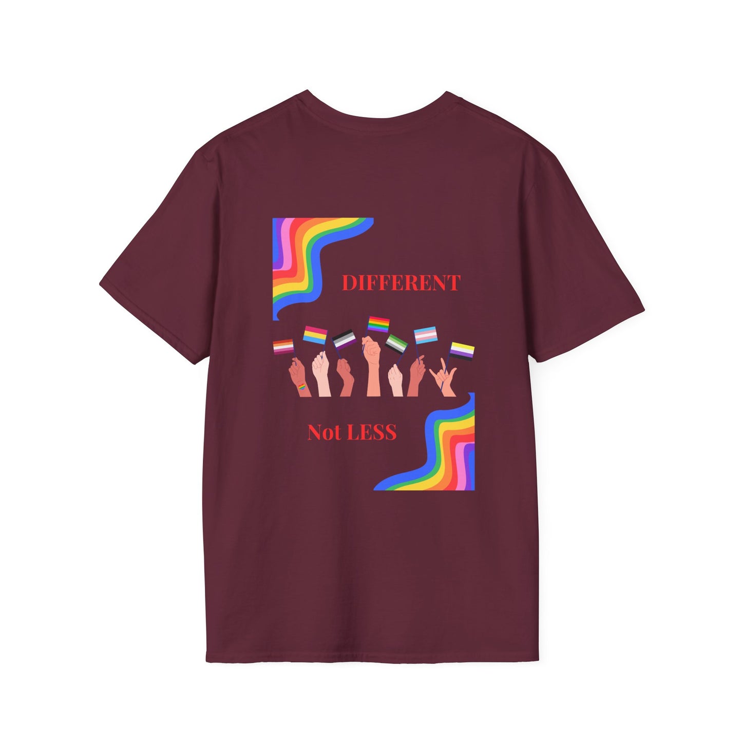 PRIDE Month T-Shirt: Different, Not Less