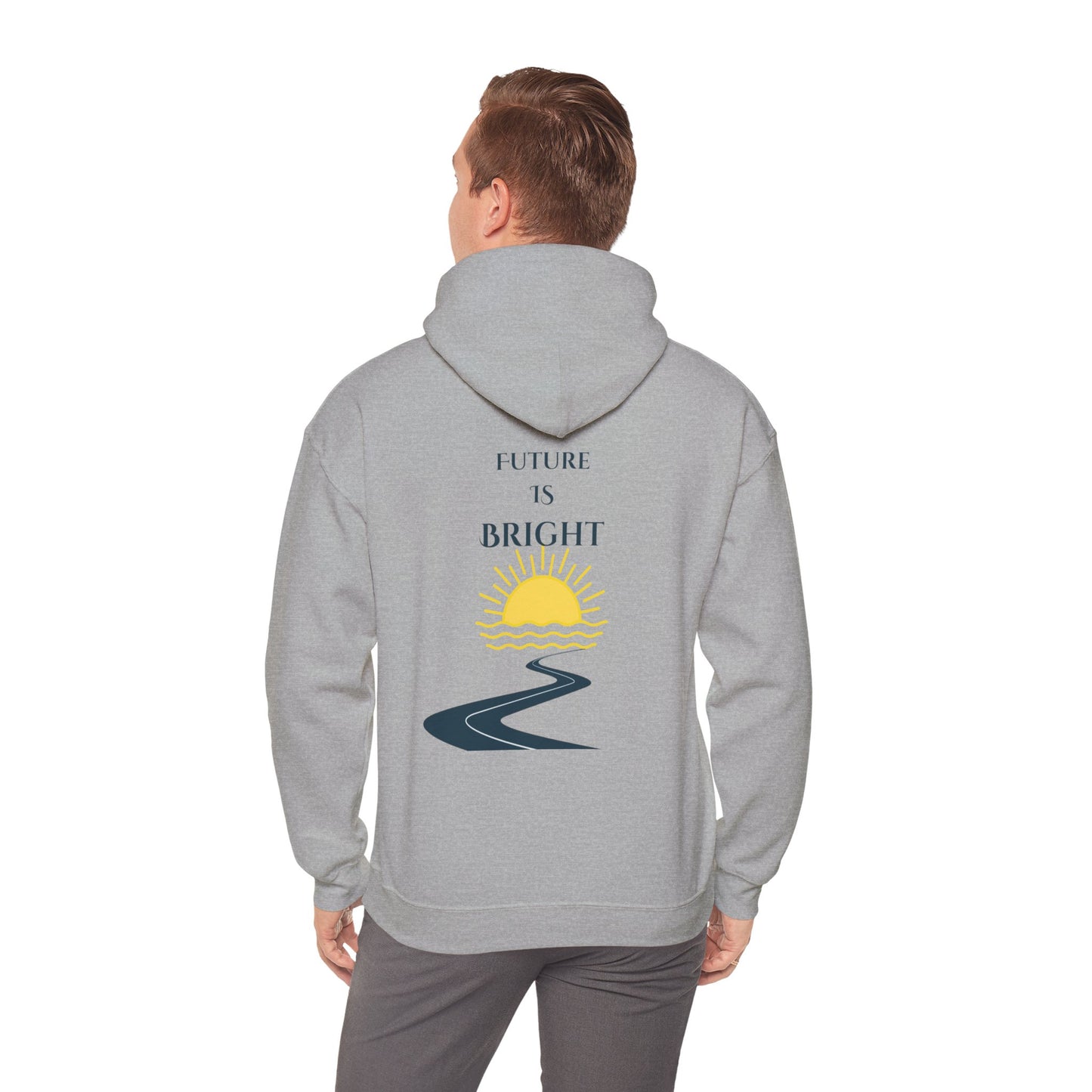 Sayings: Hooded Sweatshirt: Future Is Bright