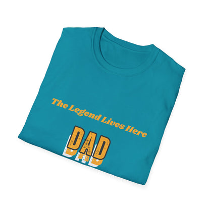 Father's Day T-Shirt: DAD: The Legend Lives Here