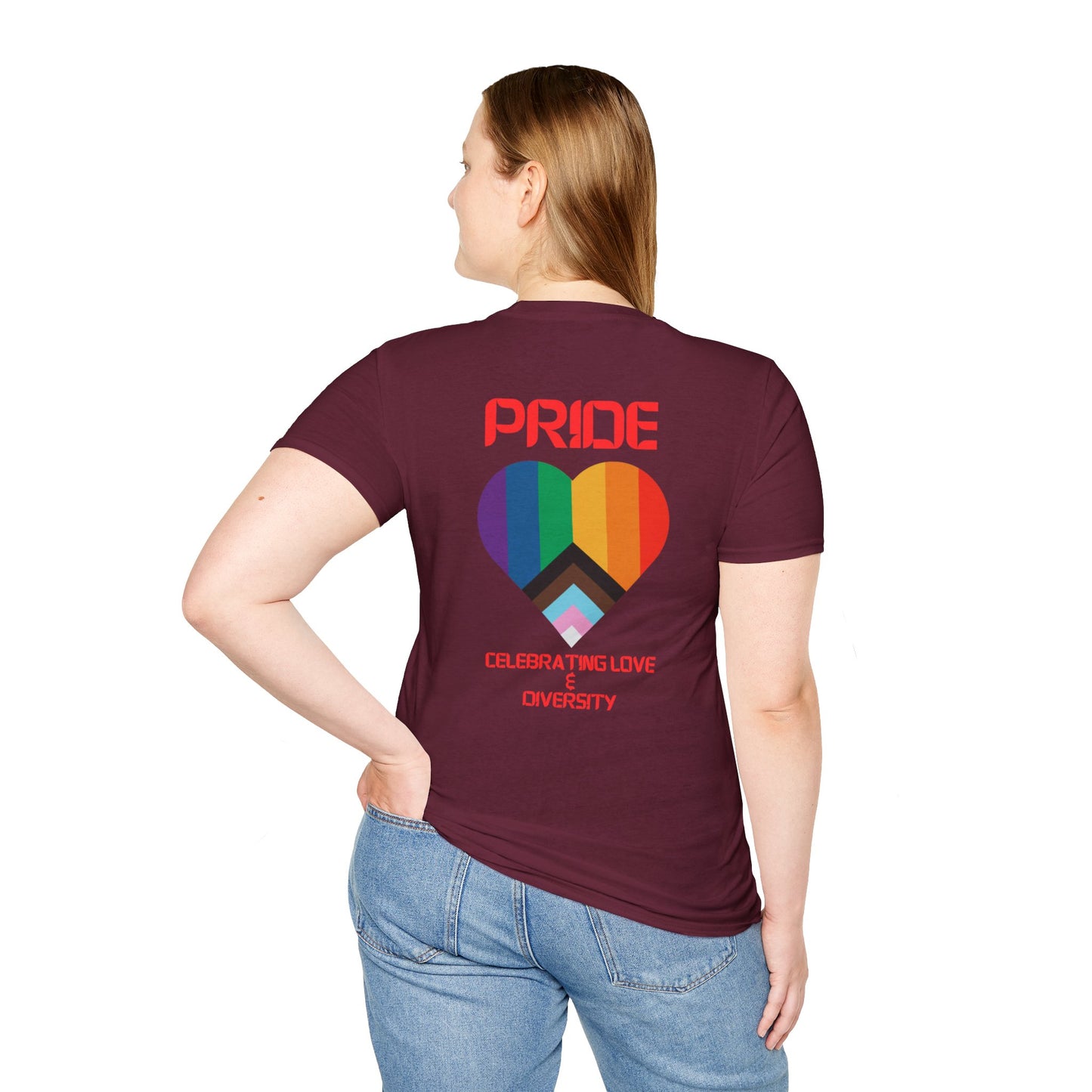 PRIDE MONTH T-Shirt: PRIDE: Celebrating LOVE & DIVERSITY