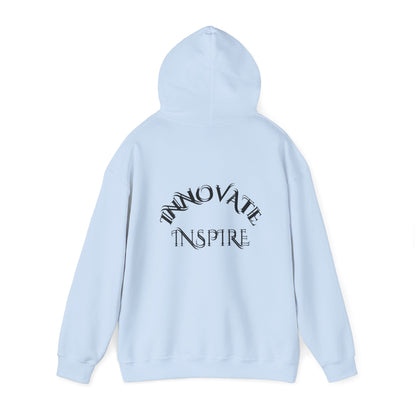 Saying: Hooded Sweatshirt: Innovate Inspire