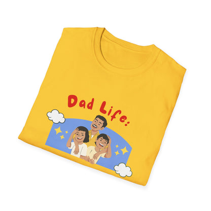 Father's Day T-Shirt: Dad Life: Where Love Knows No Limits