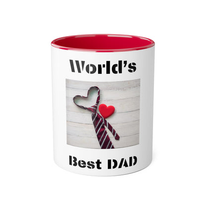 Father's Day Mug, 11oz: World's Best DAD