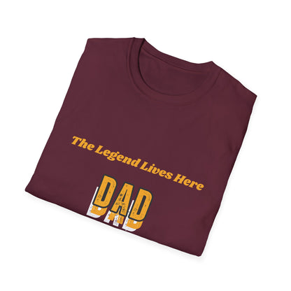 Father's Day T-Shirt: DAD: The Legend Lives Here