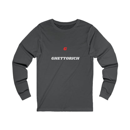 Unisex Jersey Long Sleeve Tee: G Series RICH