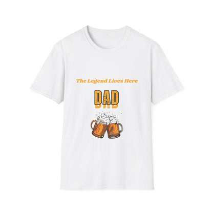 Father's Day T-Shirt: DAD: The Legend Lives Here