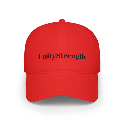 Low Profile Baseball Cap: Social Justice UNITY STRENGTH